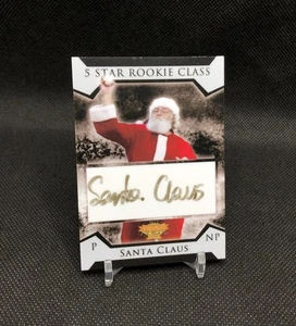 2015 Tri City SANTA CLAUS /50 AUTO “5 STAR ROOKIE CLASS” GOLD INK SP RC RCS38 - Picture 1 of 24