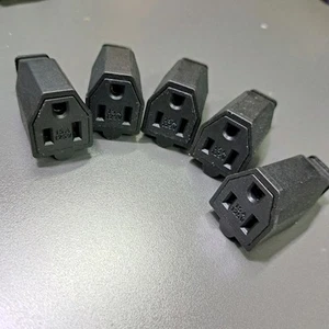 5 AC Nema 5-15 Buchsen 15A 125V 3-polig geerdet Wohnqualität Stecker - Bild 1 von 9