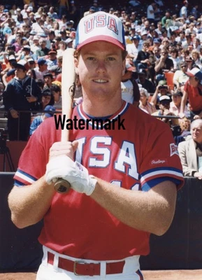 Mark McGwire 1984 equipo olímpico de Estados Unidos foto 5x7 "tipo 1" foto original papel Kodak Foto 1 de 2