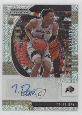 2020 Panini Prizm Draft Picks Prospect Mojo /25 Tyler Bey #PA-TB Rookie Auto RC - Image 1 of 2