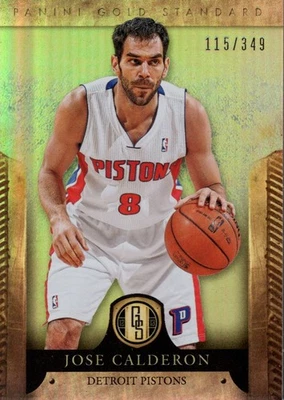 2012-13 Panini Gold Standard #86 Jose Calderon /349 - BSK - Image 1 of 2
