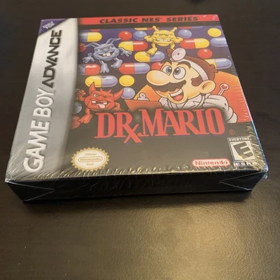 Dr. Mario (Nintendo Game Boy Advance, 2004) | NEW, Factory Sealed, Authentic - Image 1 of 3