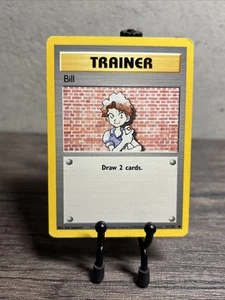 Bill 091/102 Base Set Regular-Vintage-Pokemon TCG-WOTC-Fast Shipping-LP!! - Picture 1 of 10