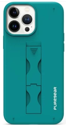 Funda con soporte incorporado PureGear SlimStik para Apple iPhone 13 Pro verde azulado B4 Foto 1 de 4