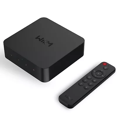 WiiM Pro Plus, AirPlay 2 Receiver Google Cast Audio Multiroom Streamer Black - Image 1 of 4