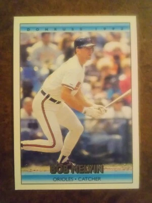 Bob Melvin 231 Donruss 1992 MLB Baseball Card - Image 1 of 2