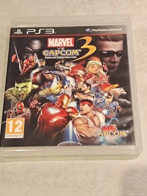 Marvel Vs Capcom 3 Fate Of Two Worlds PS3 sony PS3 PLAYSTATION 3 Slim - Image 1 of 3