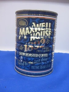 Vintage 1892 Maxwell House Commemorative Coffee Tin - Picture 1 of 5