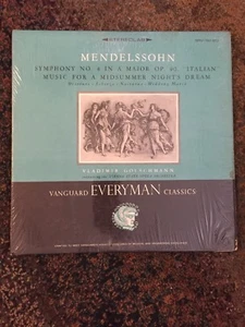 Mendelssohn: "Italian"/Midsummer Night's Dream Vladimir Golschmann LP 1965 - Picture 1 of 4