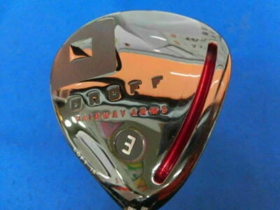 GOLF CLUBS FAIRWAY WOOD DAIWA GLOBERIDE ONOFF ARMS KURO 2017 3W S-FLEX - Image 1 of 4