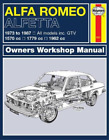 Alfa Romeo Alfetta (1973 - 1987) Haynes Repair Manual (Taschenbuch)