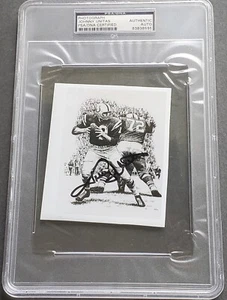 SIGNED Johnny Unitas Photo PSA/DNA Certified - Baltimore Colts AUTOGRAPHED John - Picture 1 of 3