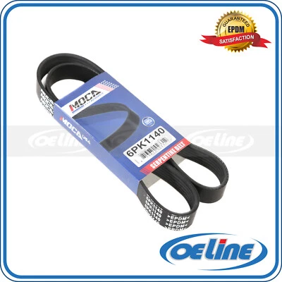 6PK1140 Serpentine Belt for Ford Edge Explorer Lincoln MKS Mazda CX-9 3.5L 3.7L - Image 1 of 4