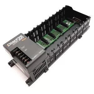 Automation Direct D2-06BDC1-1 DirectLogic DL205 I/O Base, 6-Slot, 12-24VDC - Picture 1 of 6