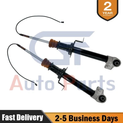 2x Rear Hydraulic Shock Absorber Struts w/EDC For BMW E38 740iL 750iL 1995-2001 — 第 1/4 张图片