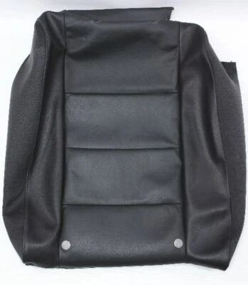 Cubierta de respaldo de asiento trasero LH 02-05 AUDI A4 B6 - cuero sintético negro - genuino Foto 1 de 3