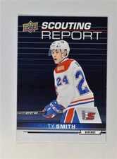 2018-19 18-19 UD Upper Deck CHL Scouting Report #SR-12 Ty Smith
