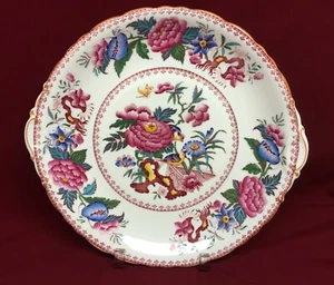 Antike Wedgwood X6641 runde Kuchenplatte handbemalt - Bild 1 von 3