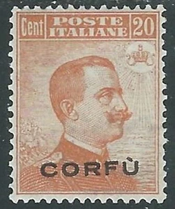 1923 KORFU ABBILDUNGEN 20 CENT LUXUS MH * - RF26-3 - Bild 1 von 1