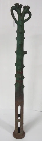 antique cast iron hitching post - cast iron tree | antique victorian industrial Cover