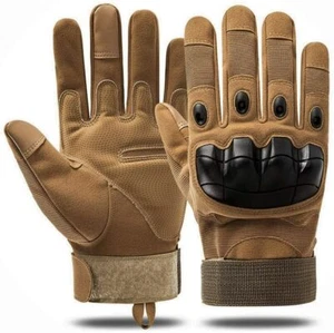 KONCEPPT Guanti Tattici Militari Gomma Nocca Rigida Touch Screen Esterno, XL - Foto 1 di 4