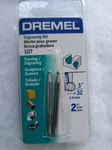 Dremel ~ 107 Gravur/Schnitzerei.  3/32 Bit Durchmesser, . Neu.  - Bild 1 von 1