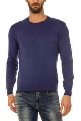 Maglia Maglietta Armani Jeans Sweater REGULAR FIT Uomo Blu 8N6M956M13Z 543