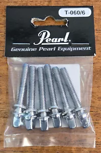Pearl T-060/6 Tension Rods, 6-pack - Picture 1 of 2