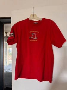 Grand Prix de Monaco Racing Wear Boys Red Embroidered Tee T-Shirt Size 14 - Picture 1 of 11