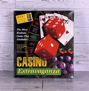 Vintage 1998 Casino Extravaganza CD-ROM American Game Technology Neu Sealed RAR - Bild 1 von 15