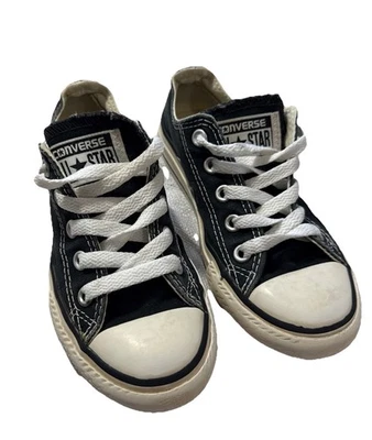 Zapatillas deportivas informales negras Converse Chicos Chuck Taylor All Star 3J235 talla 11 Foto 1 de 4