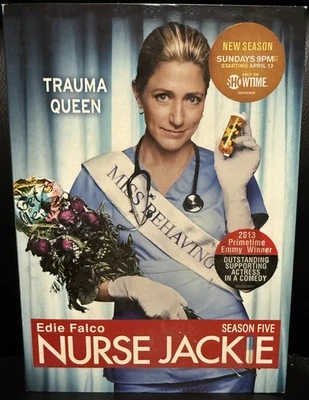 Nurse Jackie: Season Five (DVD) Slip Cover *NEW/SEALED* Foto 1 de 3