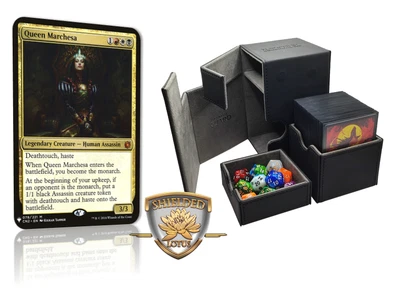 MTG Magic the Gathering Commander Deck - Queen Marchesa (Monarch & Assassins) - Bild 1 von 4