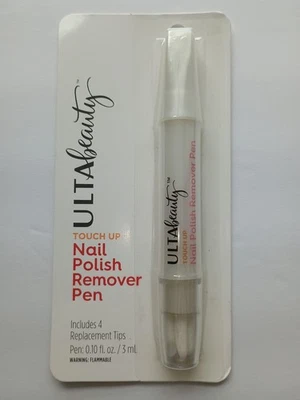 Pluma removedora de esmalte de uñas Ulta Beauty Touch Up con 4 puntas de repuesto 0,10 fl oz Foto 1 de 2