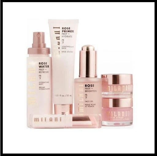 Milani Rose Collection Primer Oil Mist Lip Balm Scrub Mask YOU CHOOSE - Image 1 of 1