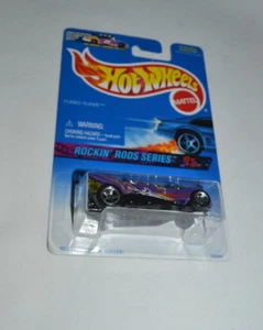 1997 HOT WHEELS ROCKIN' ROD SERIES 3 OF 4 - TURBO FLAME 5 SPEICHENRÄDER - Bild 1 von 6