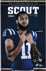 Indianapolis Colts vs Jacksonville Scout Program Michael Pittman Jr 11/14/21 - Picture 1 of 1