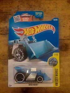 Hot Wheels SPEED DOZER- HW City Works 1/10 - 166/250 - Picture 1 of 2