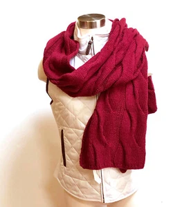 Polo Ralph Lauren Damen Ponywollmischung Kabeltuch - Bild 1 von 3