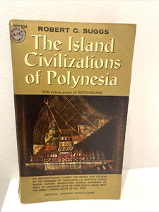 The Island Civilizations of Polynesia by Robert C. Suggs - Paperback 1960 1st ed - Picture 1 of 11
