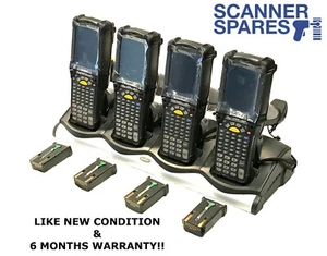LOT OF 4 Symbol MC9190-GA0SWEQA6WR 1D Windows Mobile 6.5 & Charger Barcode - Picture 1 of 10