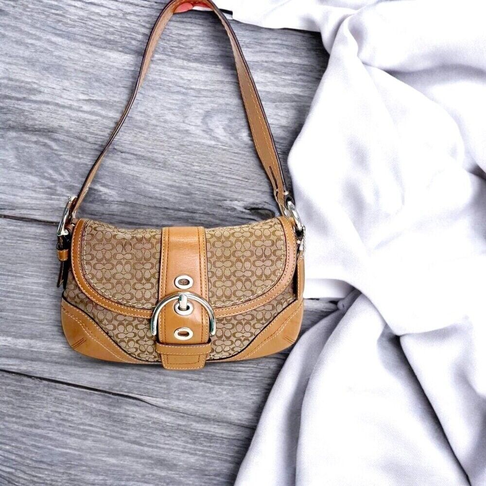 Coach Soho Signature Flap for sale - eBay Coach Soho Signature Flap for sale - eBay