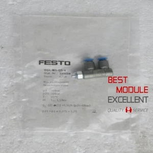1 PIEZA FESTO HGL-M5-QS-4 NUEVO 100% Garantía de Calidad - Imagen 1 de 1