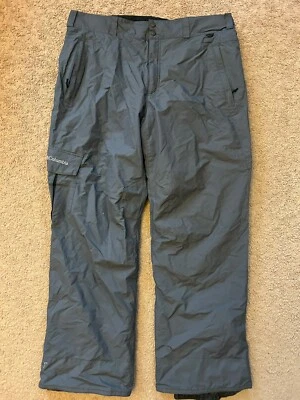 Pantalones de esquí de snowboard grises Columbia Omni Tech para hombre talla XL LEER DEFECTOS Foto 1 de 4