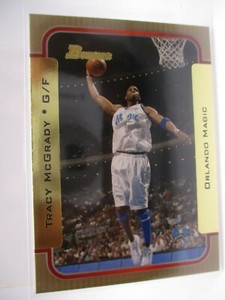 2003-04 Bowman Gold #70 Tracy McGrady MAGIC