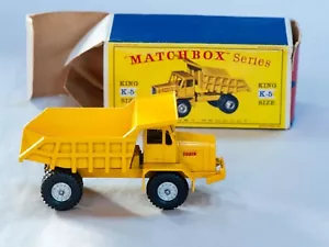 Lesney Matchbox King Size Foden Dumper Truck K-5 with Original Box - Picture 1 of 5