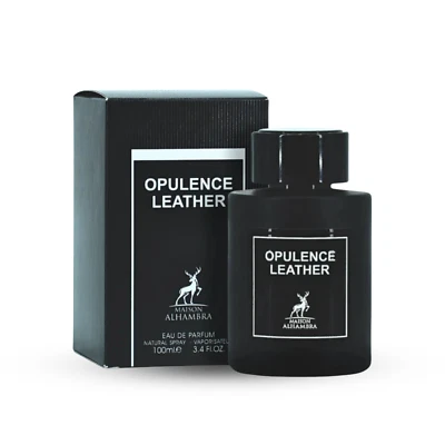 Opulence Leather Eau de Parfum 100ml by Maison Alhambra for Men