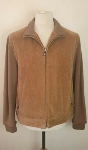 VINTAGE CORTEFIEL Hombre L Tan Marrón Pana Gamuza Parche Abrigo/Chaqueta I2 - Imagen 1 de 11