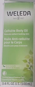 Weleda Birch Cellulite Body Oil 3.4 oz NEW Birch Extracts - Picture 1 of 8