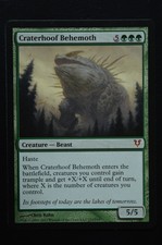Magic The Gathering MTG CRATERHOOF BEHEMOTH Avacyn Restored NM Near Mint